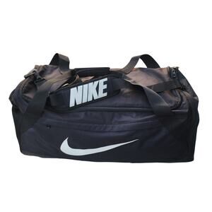 Nike Large Duffel gym bag 28" Tennis soccer football shoulder Brasilia